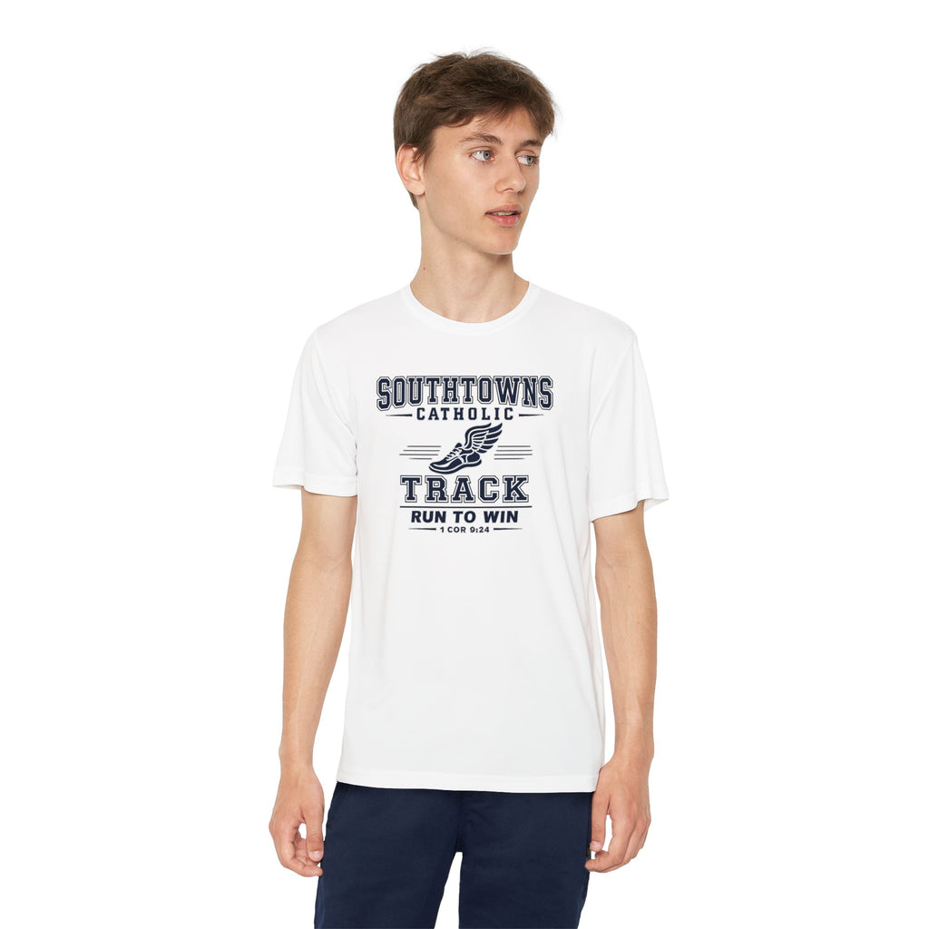 SCS Track "Run to Win" Performance Tee (Kids)