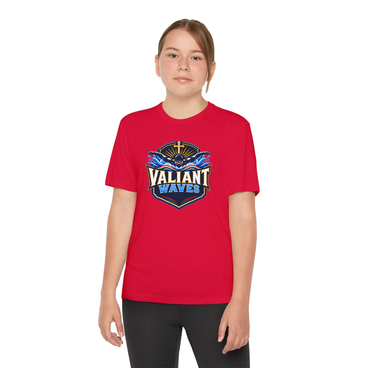 Valiant Waves Performance Tee (Kids)