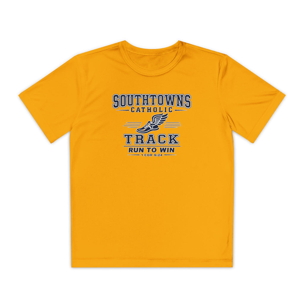 SCS Track "Run to Win" Performance Tee (Kids)