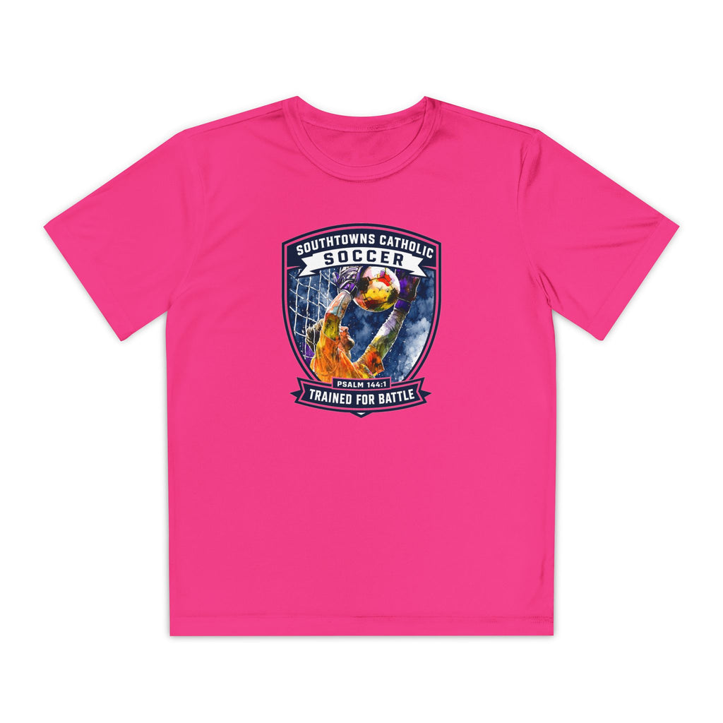 SCS Soccer 'Trained for Battle' T-Shirt (Kids)