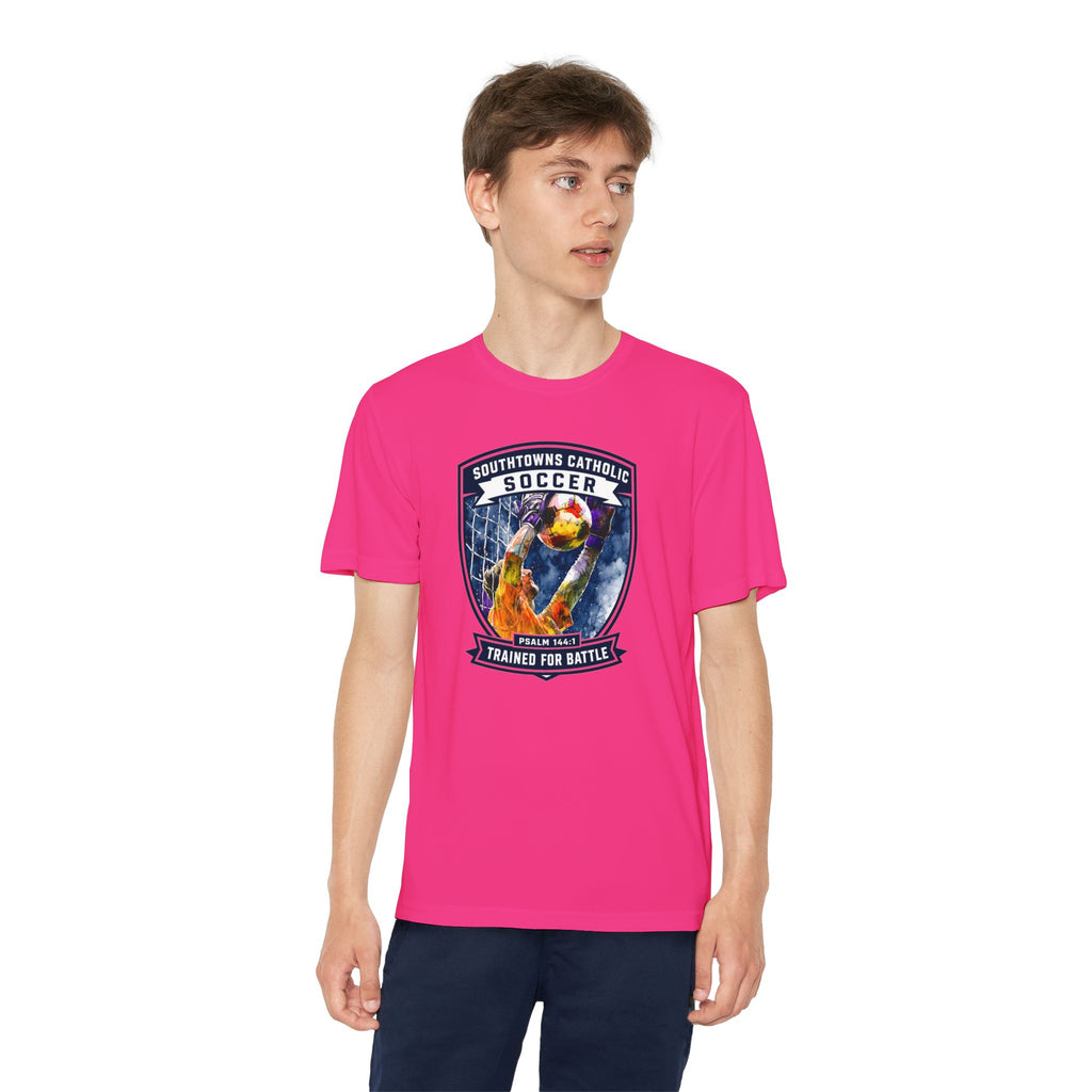 SCS Soccer 'Trained for Battle' T-Shirt (Kids)