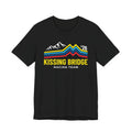 Kissing Bridge Racing Team Retro Mountain Stripes '26 – Tee