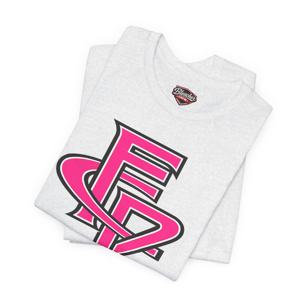 FCP Adult Baseball Tee: Pink Competitor