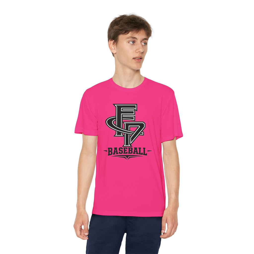 FCP Youth Baseball Dri-Fit Tee: Black Logo