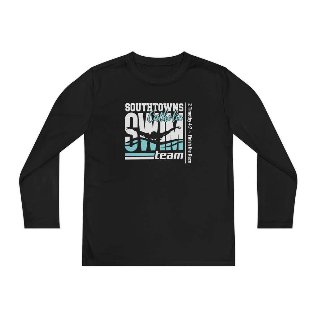 Southtown Catholic Swim Team Long Sleeve Tee (Youth)