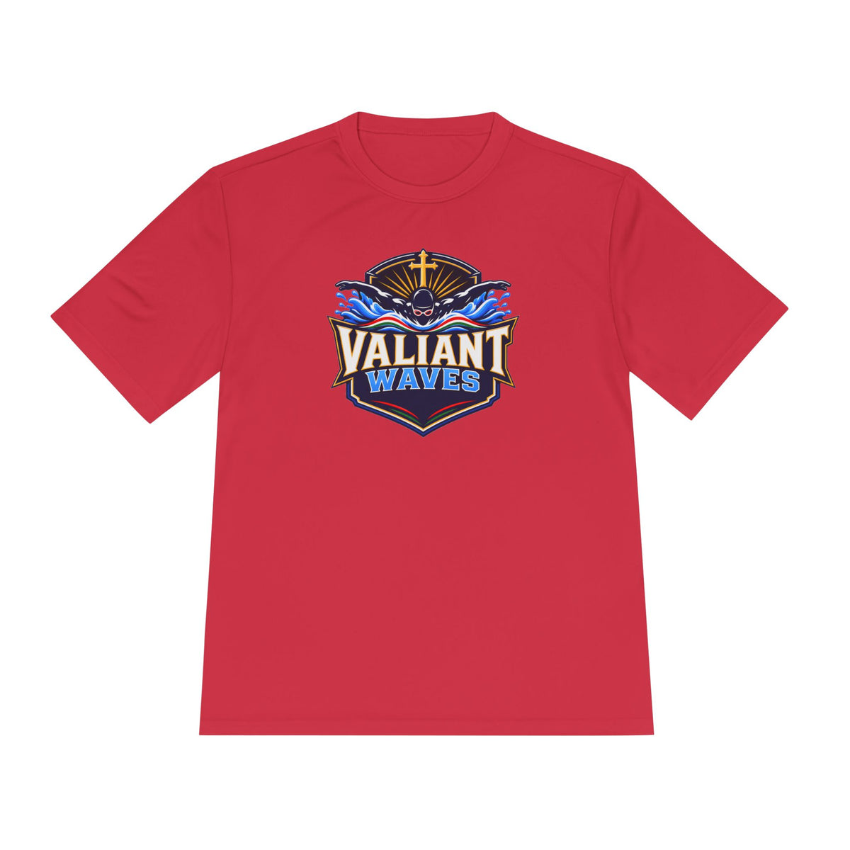 Valiant Waves Performance Tee (Adult)