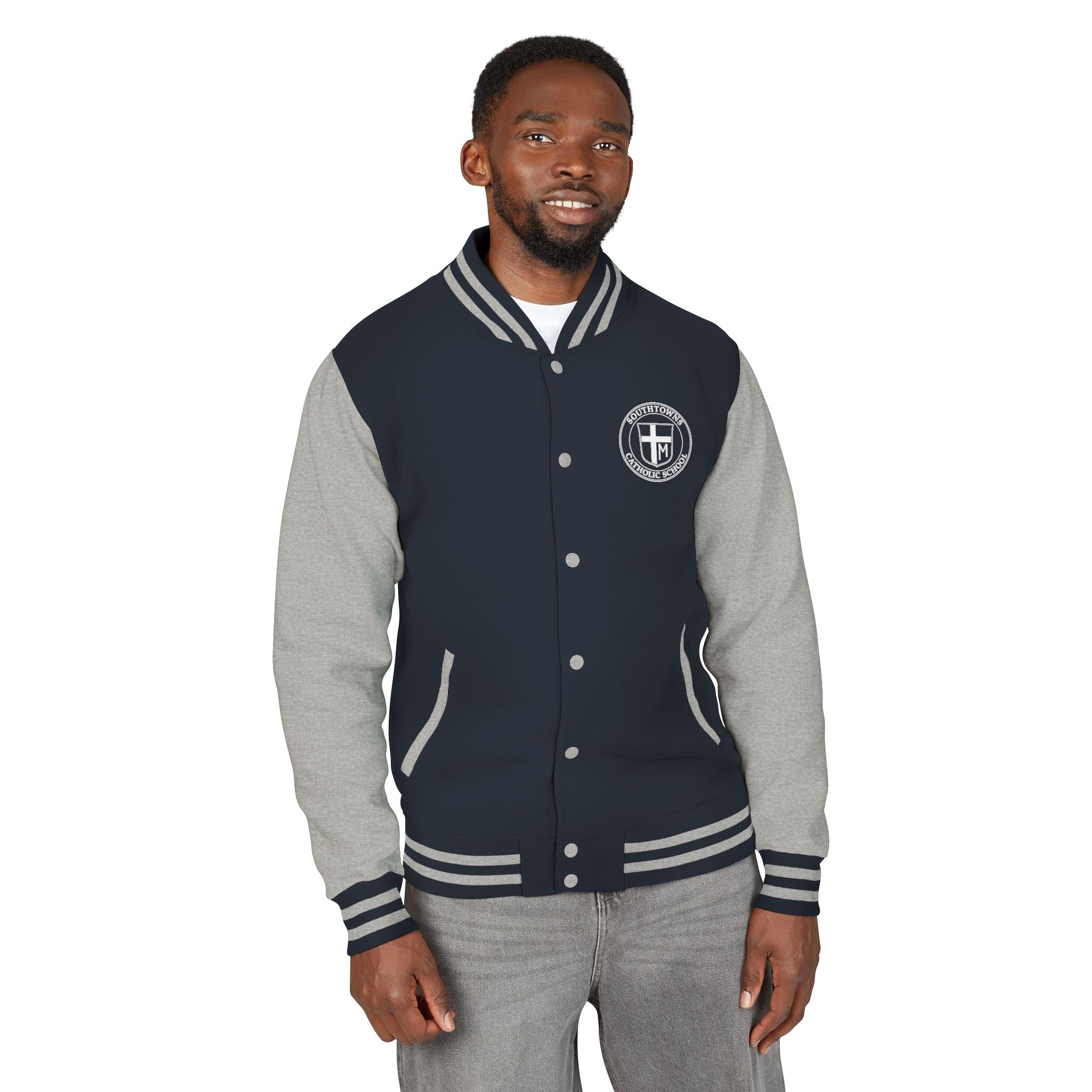 Southtowns Catholic Crest Varsity Jacket (Adult)