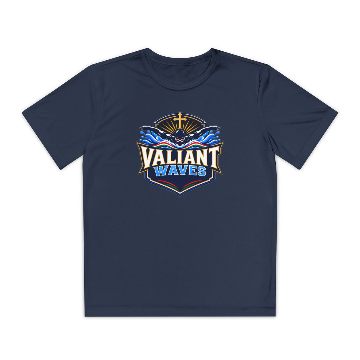 Valiant Waves Performance Tee (Kids)