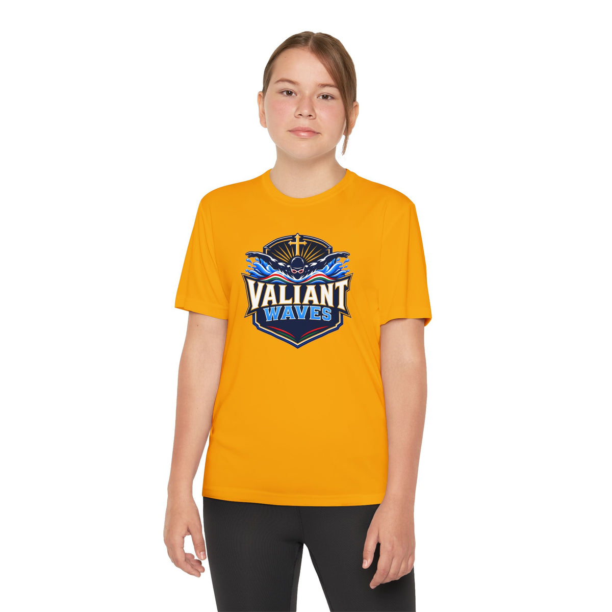 Valiant Waves Performance Tee (Kids)