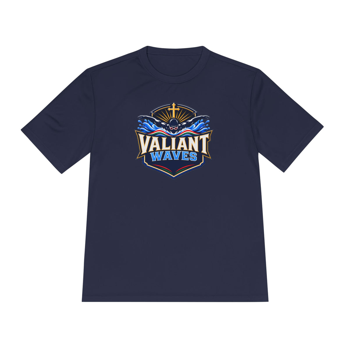 Valiant Waves Performance Tee (Adult)